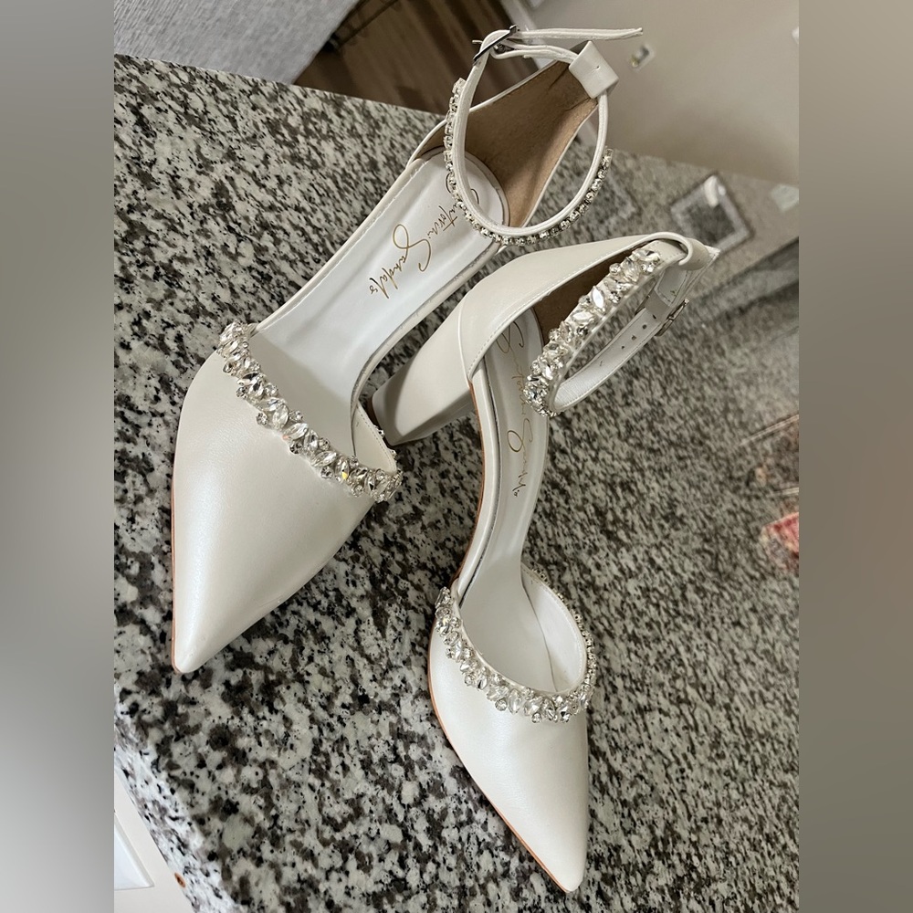 Santorini Sandals Bridal Heels